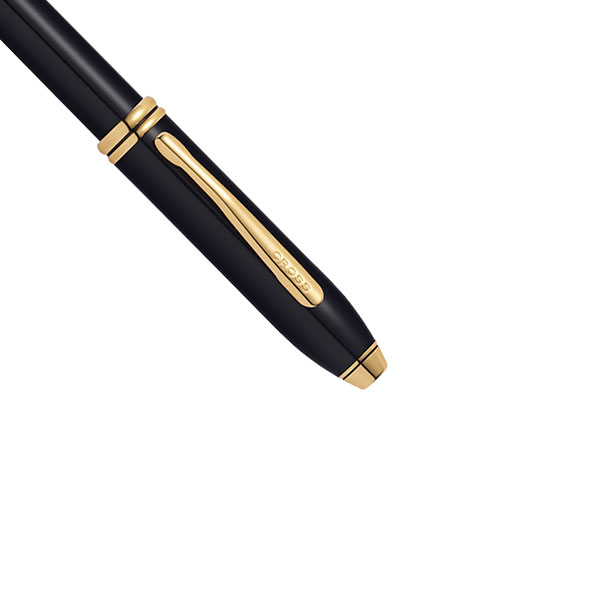 クロス タウンゼント ブラックラッカーボールペン N572TW | 記念品名