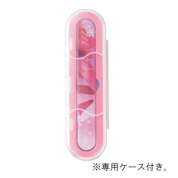 ガラス製 クリスタルネイルシャイナー（ケース付） | 記念品名入れ工房