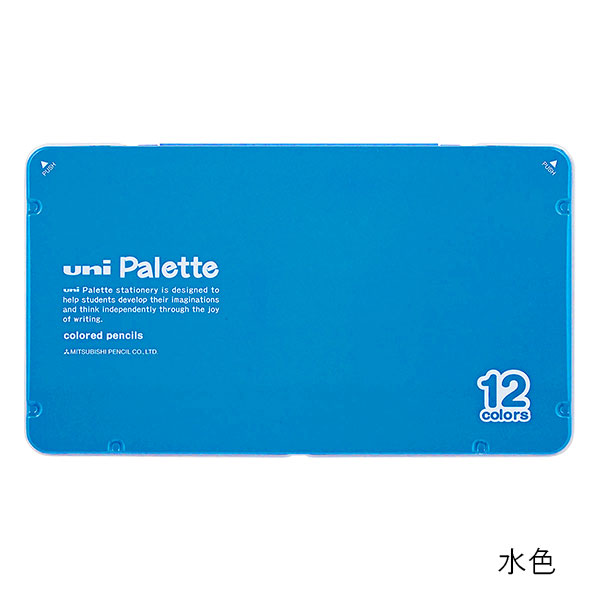 三菱鉛筆 ユニ パレット 色鉛筆880 12色セット K880-12C-PLT | 記念