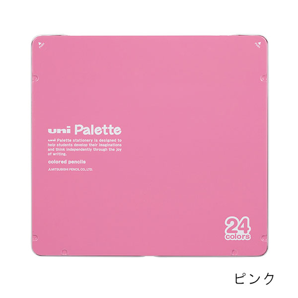三菱鉛筆 ユニ パレット 色鉛筆880 24色セット K880-24C-PLT | 記念
