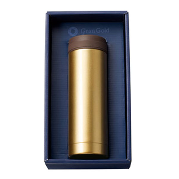 真空断熱ステンレスボトル グランゴールド 310ml | 記念品名入れ工房