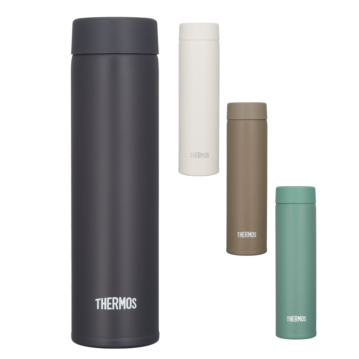 サーモス 真空断熱ポケットマグ ステンレスボトル 180ml JOJ-181