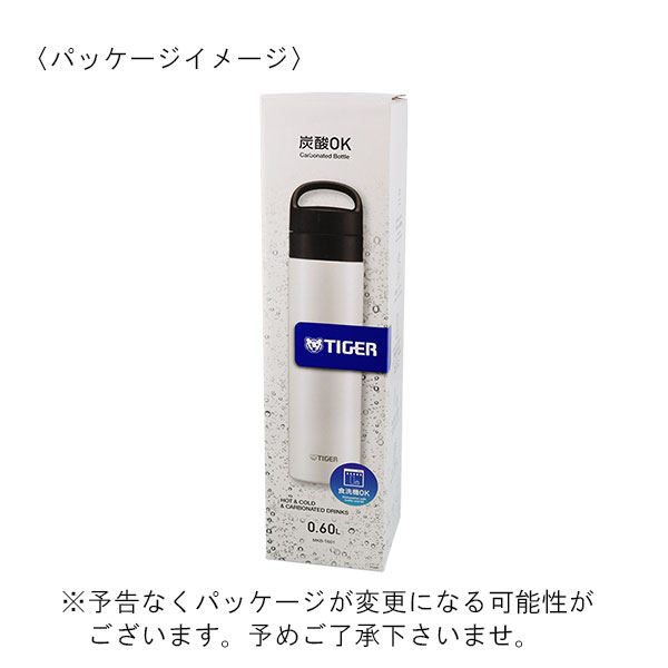タイガー 真空断熱炭酸ステンレスボトル 600ml MKB-T601 | 記念品名