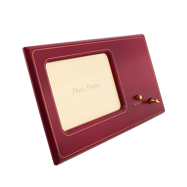 園歌・校歌・社歌】オルゴール付木製フォトフレーム L判 | 記念品名