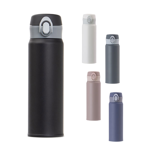 分解して洗える ワンタッチステンレスボトル 500ml | 記念品名入れ工房