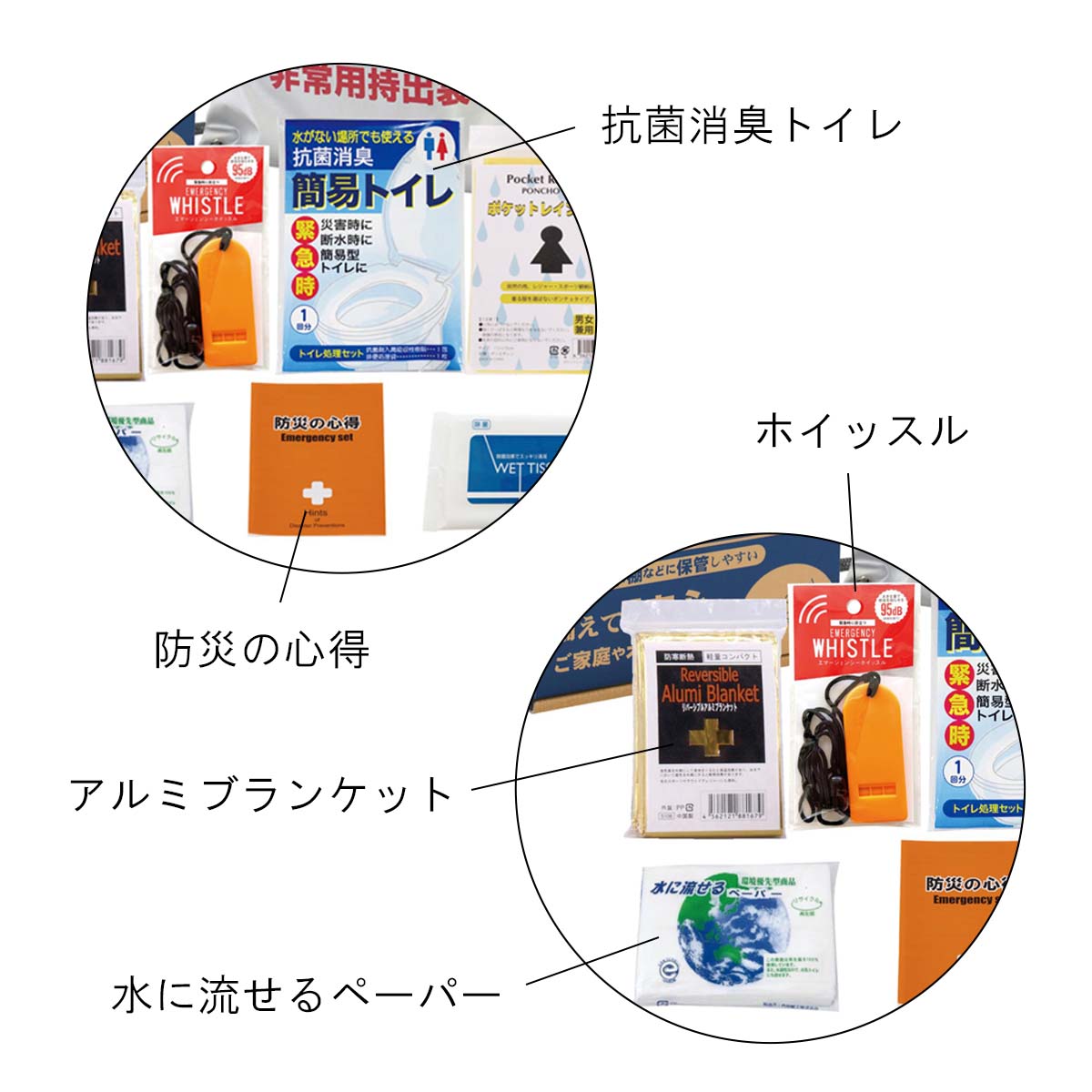 B5収納箱入り 非常用防災セット 11点入り | 記念品名入れ工房